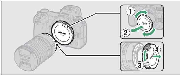 NIKON Z 61I - Fixation d'un objectif - 1