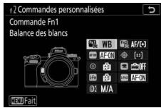 NIKON Z 61I - F2: commandes personnalisées - 1