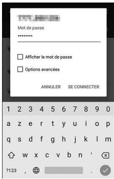 NIKON Z 61I - Périphérique mobile : saisissez le SSID et le mot de passe affichés par l'appareil photo à l'étape 4. - 3