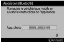 NIKON Z 61I - Première connexion à un périphérique android : association - 2