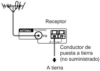 SONY STR-VA333ES - La recepción de FM es deficiente. - 1