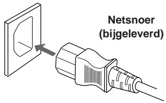 SONY STR-VA333ES - 4: Het netsnoer aansluiten - 1