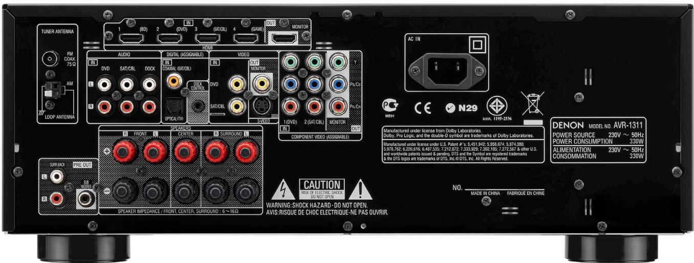 DENON DHT-1311 - Autres port dock de contrôle x 1 - 1