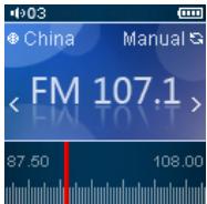 PROLINE PL20 PURPLE 46GB - Écouter la radio FM - 2