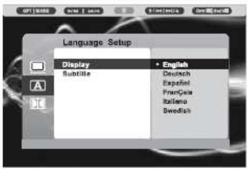 NEXT 9LITEDEL2 - - Sélectionner la langue - 1