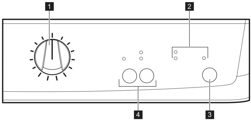 PROLINE VDMP 65-EC - Bandeau de commande - 1