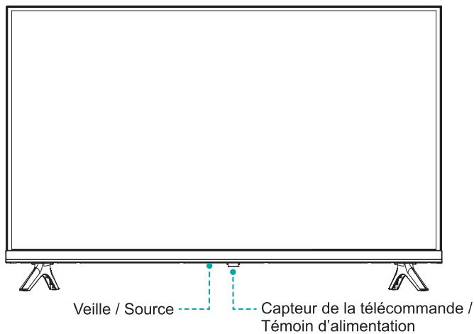 HISENSE LED32A5100F - Face avant du téléviseur - 1