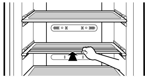 LG-GOLDSTAR GR 4398 BV - Étagère pliable (optionnel) - 1