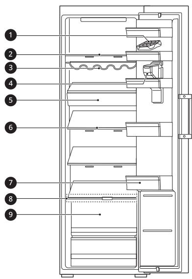 DARTY GLT71PZCSE - Intérieur - 1