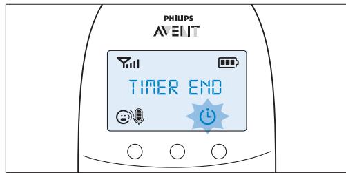 PHILIPS SCD560/00 - Réglage et utilisation du minuteur repas - 2