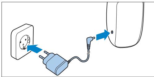 PHILIPS SCD560/00 - Important: veuillez charger l'unité parents pendant 10 heures complètes pour bénéficier d'une autonomie de 18 heures. - 1