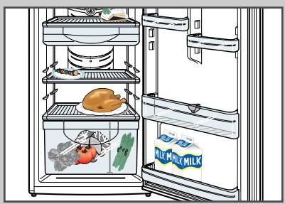 SAMSUNG SR-34NMA/DF - réfrigérateur/congélateur à la masse - 1