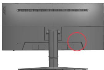 LENOVO ECRANGS4W-10 - Connexion et démarrage de votre moniteur - 6