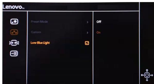LENOVO ECRANGS4W-10 - Faible lumière bleue - 4