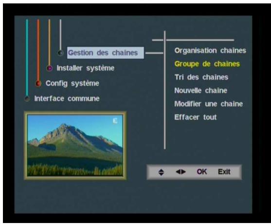 VISIOSAT TVS4300 2CI - Liste favorite, groupes de chaînes - 1