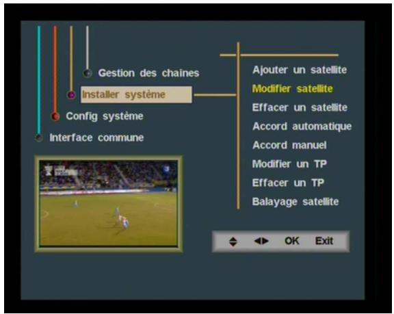 VISIOSAT TVS4300 2CI - Lancement de la recherche des chaînes - 1