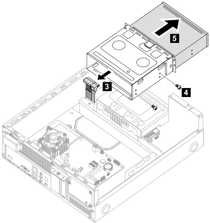 LENOVO H500S 57328153 - Pour remplacer l'unité optique - 2