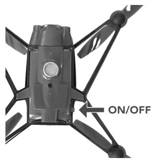 PARROT AIRBORNE NiGHT MC LANE - Allumer le minidrone - 1