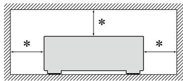 DENON DNP-F109 SP SILVER - Precautions d'installation - 1