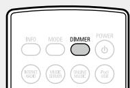 DENON DNP-F109 SP SILVER - Sélection de la luminosité de l'affichage - 1