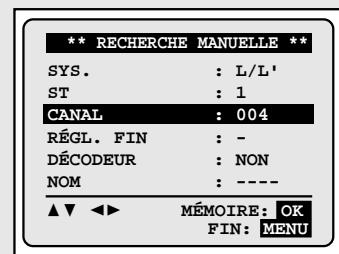 TOSHIBA V752EF - Mémorisez les chaînes manuellement - 6
