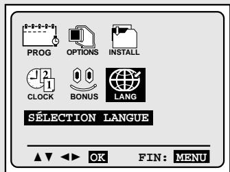TOSHIBA V752EF - Choisissez la langue d'affichage - 1