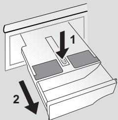 CANDY CSWS485TWM - Nettoyage des bacs - 1