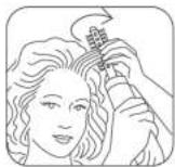 OKOIA Brosse coiffante HAB1200 kK - Utilisation des accessoires - 3