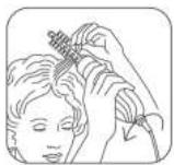 OKOIA Brosse coiffante HAB1200 kK - Utilisation des accessoires - 1