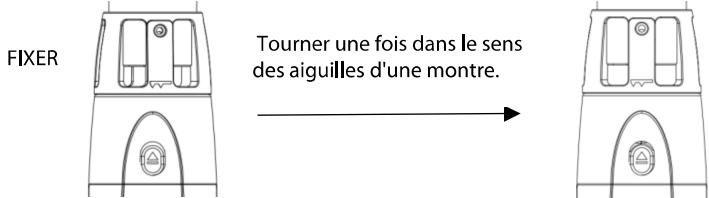 OKOIA Brosse coiffante HAB1200 kK - FIXER et enlever les accessoires - 1