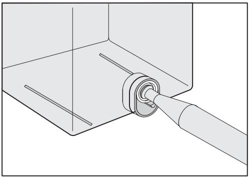 MIELE DG163-2 - Pour remplacer la soupape 20: - 1