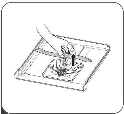 THOMSON TDW4316SL - Nettoyage des bras d'aspersion - 2
