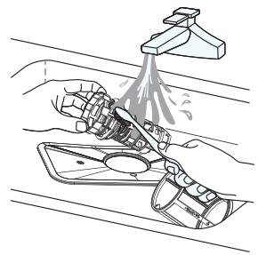 THOMSON TDW4316SL - Cleaning the filtering system - 3