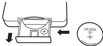 GENEVA S WIRELESS NOIR LAQ - Comment replacer la pile de la télécommande? - 1