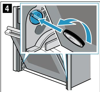 NEFF FOURB55CR22N0 - Accrocher la porte de l'appareil - 4