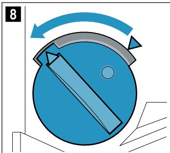 NEFF FOURB55CR22N0 - Décrocher la porte de l'appareil - 9