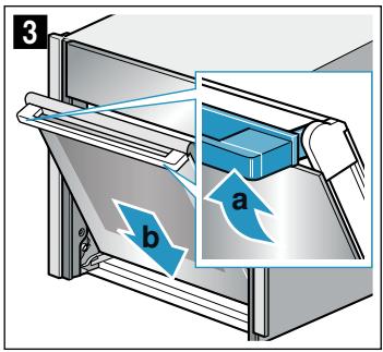 NEFF FOURB55CR22N0 - Accrocher la porte de l'appareil - 3