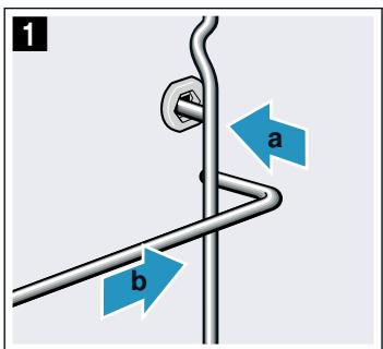 NEFF FOURB55CR22N0 - Accrocher les supports - 1