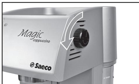 SAECO MAGIC CAPPUCINO ARG - Preparation du cappuccino - 5