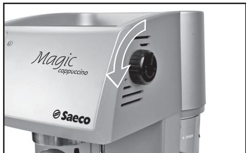 SAECO MAGIC CAPPUCINO ARG - BEREIDING VAN EEN CAPPUC-CINO - 5