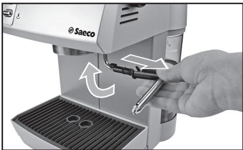 SAECO MAGIC CAPPUCINO ARG - Preparation du cappuccino - 1