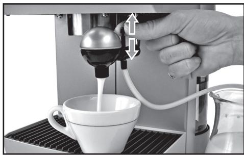 SAECO MAGIC CAPPUCINO ARG - Preparation du cappuccino - 6