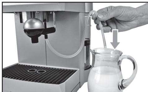 SAECO MAGIC CAPPUCINO ARG - Preparation du cappuccino - 3