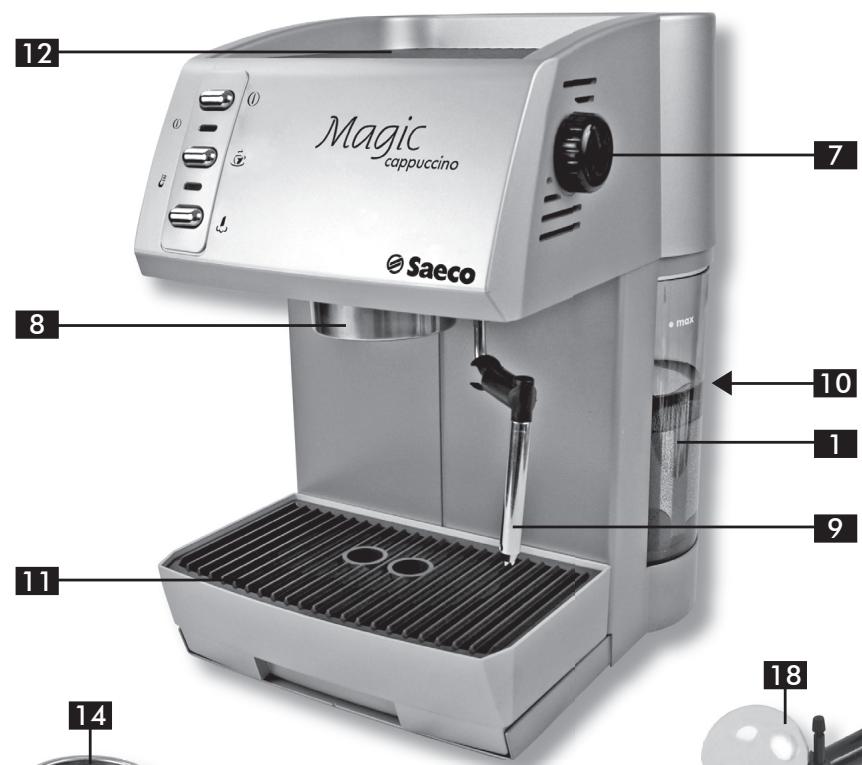 SAECO MAGIC CAPPUCINO ARG - 2