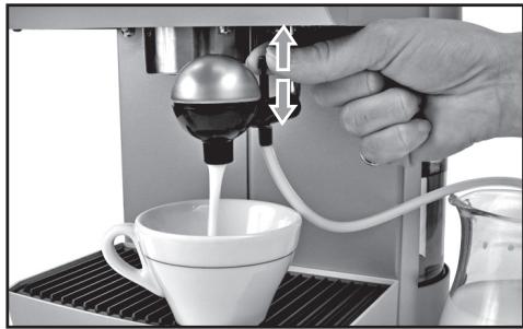 SAECO MAGIC CAPPUCINO ARG - BEREIDING VAN EEN CAPPUC-CINO - 6