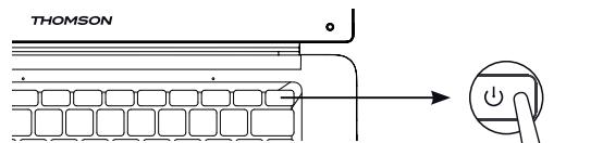 THOMSON PCNEO14C4BK64 - Allumer / éteindre votre appareil - 1