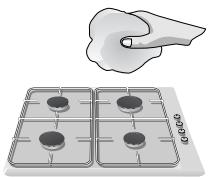 BOSCH PCD 615 FEU INOX - En ce qui concerne le nettoyage et la conservation: - 2