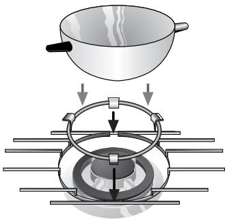 BOSCH PCD 615 FEU INOX - Grille supplémentaire : - 1