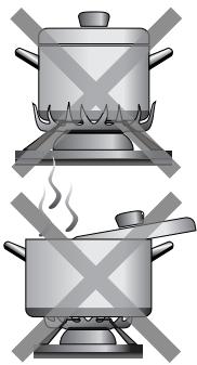 BOSCH PCD 615 FEU INOX - Avertissements d'usage concernant la cuisson: - 1