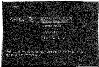 THOMSON DTH 220E ARGENT - Langue des menus du disque - 2